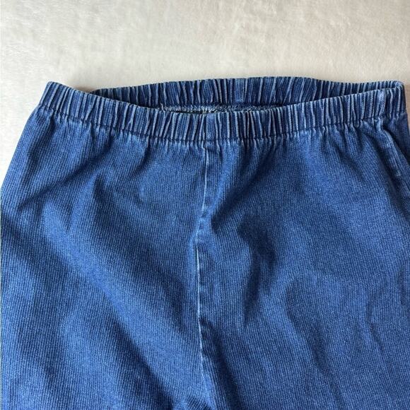 Vintage LA Blues Pull On Jeans Denim Elastic Waist Women’s 18/20 USA Made - Picture 2 of 12